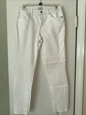 Jessica Simpson White Skinny Jeans - Slim Fit